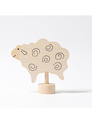 Grimms Decorative Figure Standing Sheep for Large Birthday-03541-20