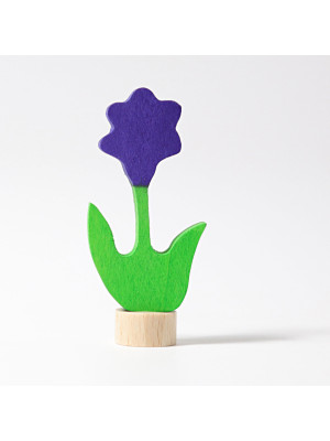Grimms Decorative Figure Purple Flower for Large Birthday-03620-20