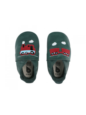 Babbucce Soft Sole Bobux Soft Sole Train Forest-1000-003-18-20