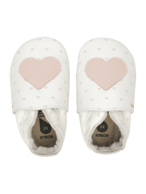 Babbucce Soft Sole Bobux Soft Sole Of Hearts Blossom-1000-094-04-20
