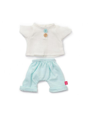 NEW COLLECTION!!! Miniland Miniland Abbigliamento T-Shirt e Pantaloni Color Mare 38cm-31567-20