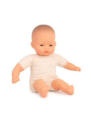 Miniland Bambola Baby Unisex Asiatico 32cm Corpo Morbido in Tessuto 31365-31365-20