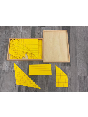 Materiale Montessori Materiale giallo per le aree-MON-AREE-20