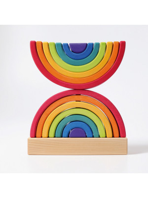 Grimms Rainbow Stacking Tower-11200-20
