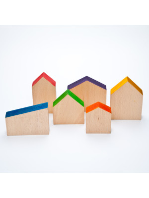 Gioco in legno sostenibile Grapat Houses-15-111-20