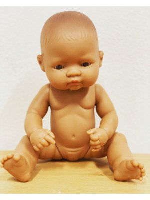 Miniland Bambola Baby Girl Latino 32cm (no intimo)-31038-20