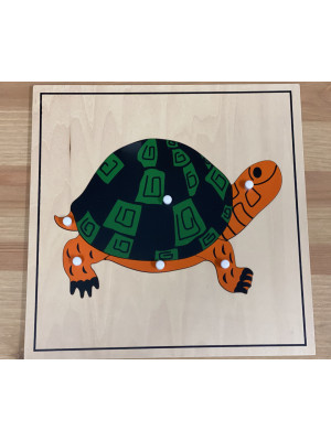 Materiale Montessori Incastro La tartaruga-INC-TAR-20