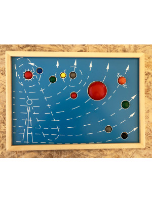 Materiale Montessori Incastro Sistema Planetario-MON-79-20