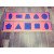 Materiale Montessori Incastri di metallo blu e rosa con mensole porta incastri (disponibili tra 7gg)-MON-B-97-219