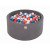 MeowBaby® Baby Foam Round Ball Pit 90x40cm with 300 Balls Dark Gray-MEO102IE-21