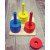 Materiale Montessori Dischi colorati su pioli colorati (3 colori)-MON-DISCHICOL-29