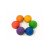 Gioco in legno sostenibile Grapat 6 balls in the raimbow colours-Grapat-16-126-22