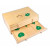 Materiale Montessori Cofanetto delle forme delle foglie 4 cassetti (disponibile in 10gg)-MON-16-217