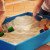 Scatola gioco DaMà Scatola azzurra Sand Box Sabbiera da Tavolo-SCATOLA-AZZ-21
