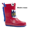 Stivali in Gomma Rainboots Mostro Rosso-RAIN-001-008-05
