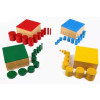 Materiale Montessori Cilindri colorati 4kit (disponibile in 7gg)-MON-B-45-06