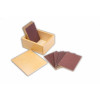 Materiale Montessori Tavolette tattili: lisce/ruvide-MON-139-09