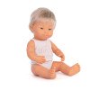 NEW!!! Miniland Bambola Baby Boy Europeo 38 cm con sindrome di Down 31263-Miniland-31263-03