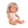 NEW!!! Miniland Bambola Baby Girl Europeo 38 cm con sindrome di Down 31264-Miniland-31264-01