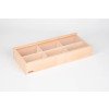 TickIT Wooden Discovery Boxes Raccoglitore in legno 6 sezioni-TickIT-73462A-01