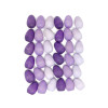 Gioco in legno sostenibile Grapat Mandala Purple Eggs 36 pz.-Grapat-19-204-02