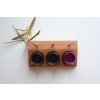 Grennn Porta colori in legno di faggio con pennelli e vasetti-grennn403-00