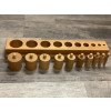 Materiale Montessori Incastri solidi Blocco 2 (grosso/fino) (disponibile in 7gg)-MON-B-44-2-08