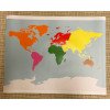 Materiale Montessori Cartina dei continenti su tela plastificata (disponibile in 10gg lavorativi)-MON-CARTINATELA-01