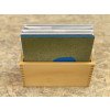Materiale Montessori Cartelli delle forme della terra e dellacqua + raccoglitore legno-MON-86-01
