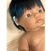 Miniland Bambola Baby Boy Latino 38 cm con apparecchio acustico e intimo 31117-Miniland-31117-00