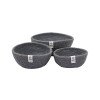 ReSpiin Jute Mini Bowl Set Grey 3pz.-ReSpiin-RSJ002-01