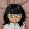 NEW!!! Miniland Occhiali azzurri per bambole 38cm-Abitini per Miniland-31210-010