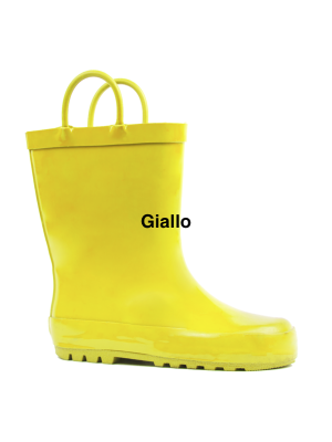 Stivali in Gomma Rainboots Giallo-RAIN-001-004-10
