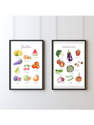 Poster educativi A4 Frutta e Verdura-POSTER-10