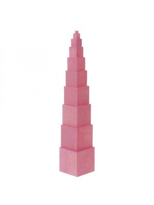 Torre Rosa - Pink Tower Montessori