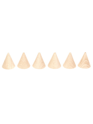 Gioco in legno sostenibile Grapat Cones 1pz.-16-149-10