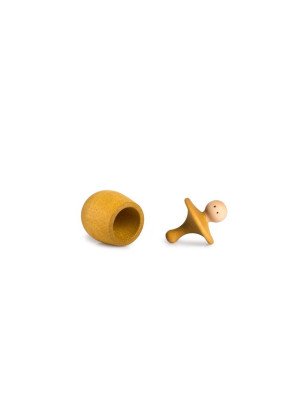 Gioco in legno sostenibile Grapat Grapat Wood Little Things Yellow-21-227-10