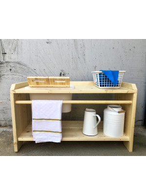 Materiale Montessori - “Attività di vita pratica” - Mobile per lavatoio