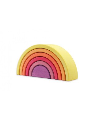 Ocamora Encajable de 6 arcos Arco colorato Yellow Rainbow 6 pezzi Giallo-A-0605-10