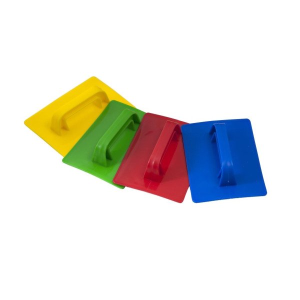 Miniland Cazzuole da muratore in plastica resistenti colorati per sabbiera-Miniland-29031-08