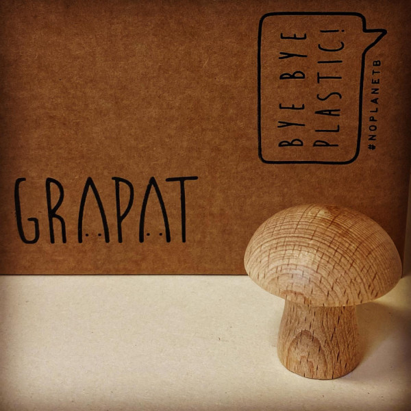 Gioco in legno sostenibile Grapat Mushrooms 1pz.-Grapat-16-153-00