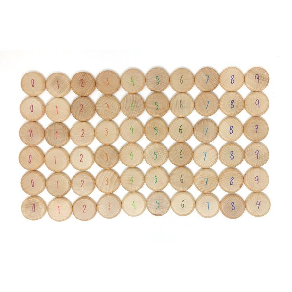 Gioco in legno sostenibile Grapat Monedes per contar Coins to Count-Grapat-19-208-01