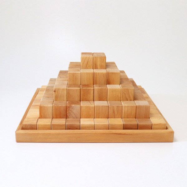 Novità Grimms 2013 Large Stepped Pyramid Natural 42091 3+-Grimms-4048565420914-01