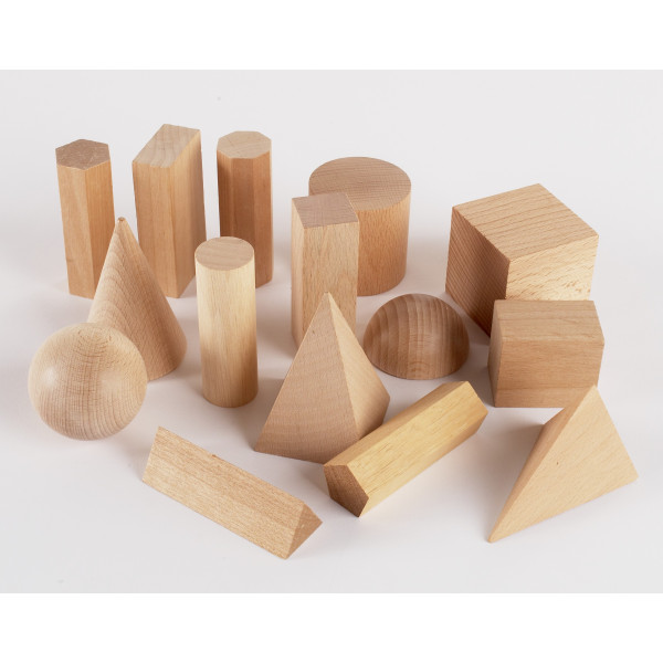 Kit Solidi Geometrici in legno