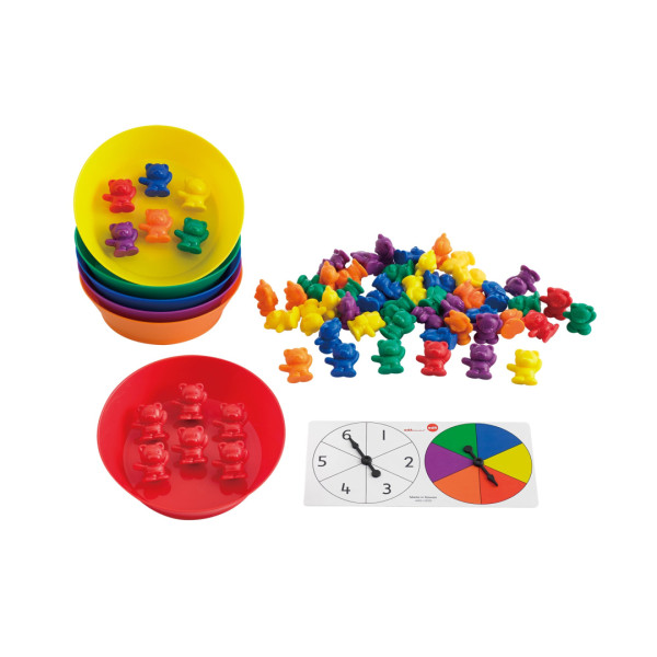 Edx Education Sorting Bears with Matching Bowls 75194-EDX Education-4713057206931-01
