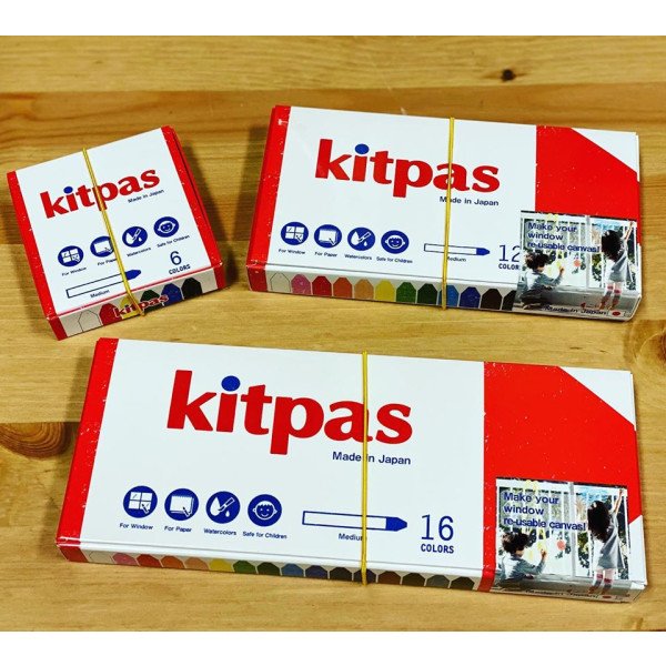 KitPas Pastelli Medi 6 colori-Km-6c-00