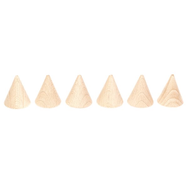 Gioco in legno sostenibile Grapat Cones 1pz.-Grapat-16-149-03