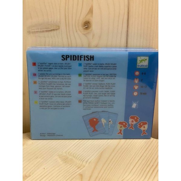 Djeco Carte da Gioco Spidifish DJ05155 4+-Djeco-3070900051553-01