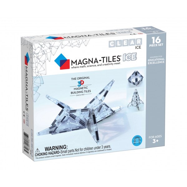 Magna-Tiles® ICE 16-Piece Set-Piece Deluxe Set 18716-Magna-Tiles-631291187165-03